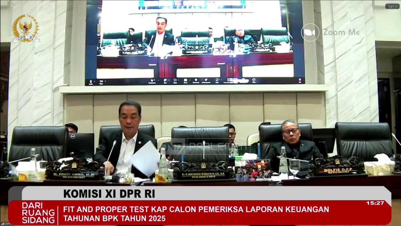 BREAKING NEWS - KOMISI XI DPR RI FIT & PROPER TEST KAP CALON PEMERIKSA LAPORAN KEUANGAN BPK (2)