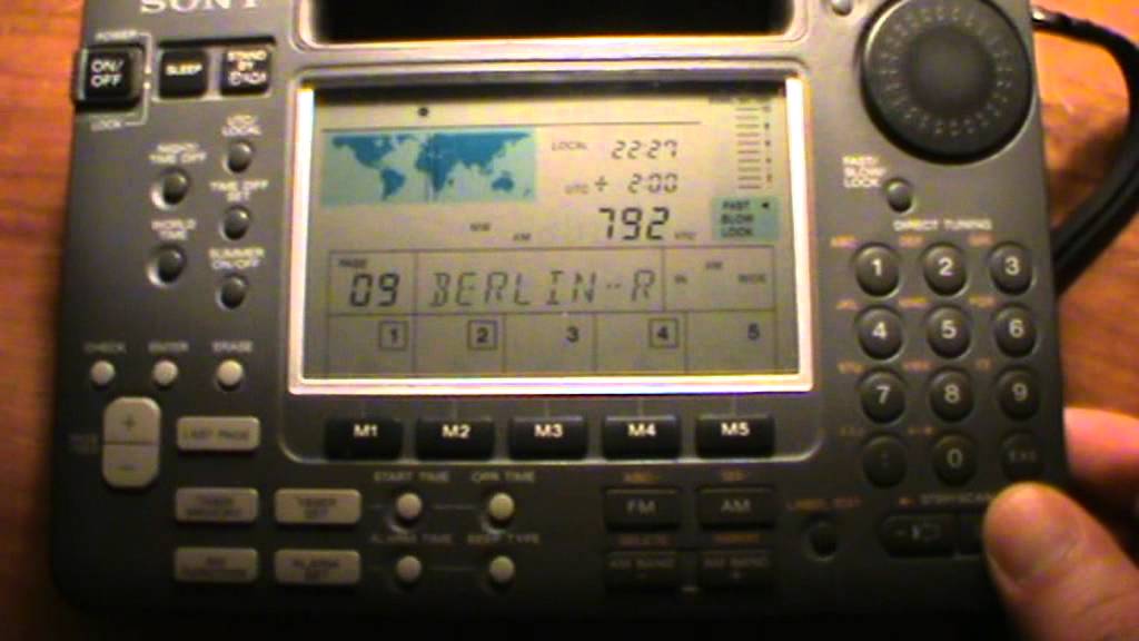 Sony ICF-SW55 LW und MW