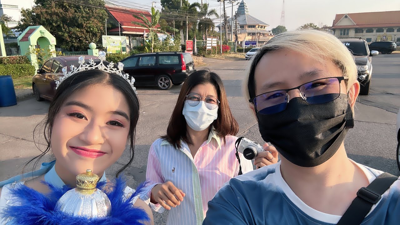 งานกีฬาสีโรงเรียนอนุบาลปราจีนบุรี (มาถ่ายคลิป หลานสาวเป็นดรัมเมเยอร์)