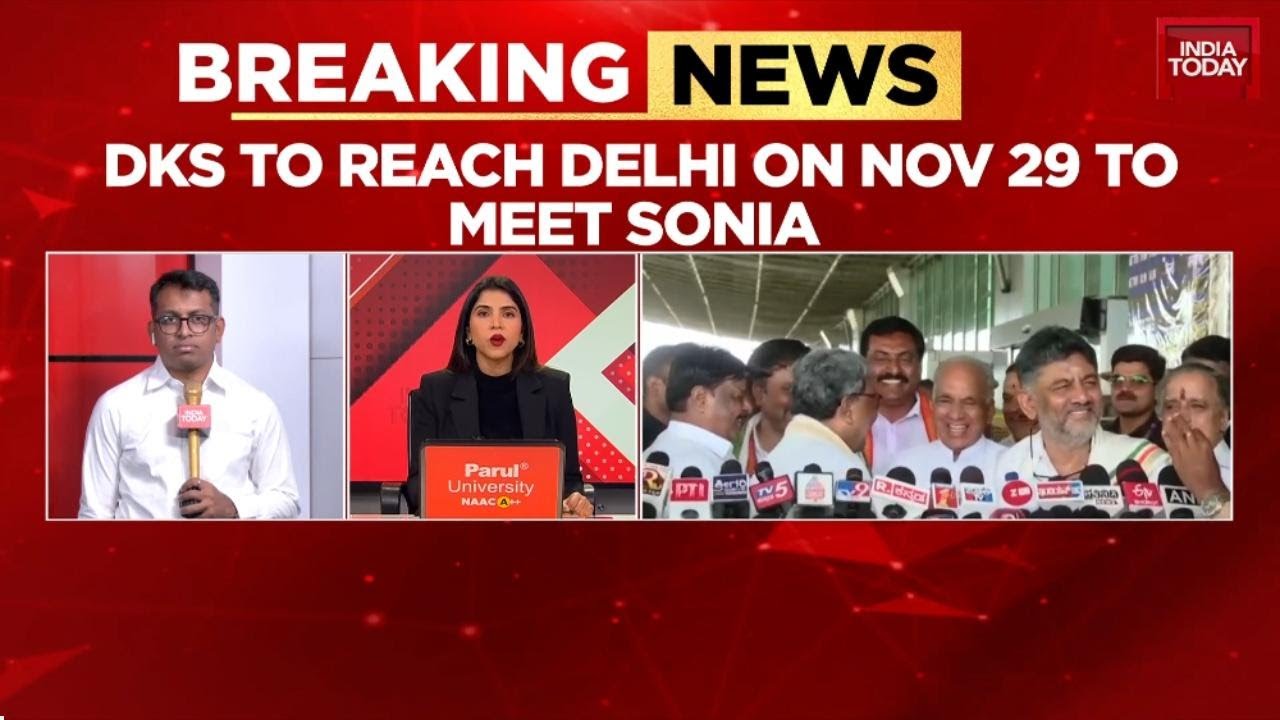 Karnataka CM Crisis: AICC to Decide Before Dec 1, DK Shivakumar Seeks Meeting With Sonia Gandhi
