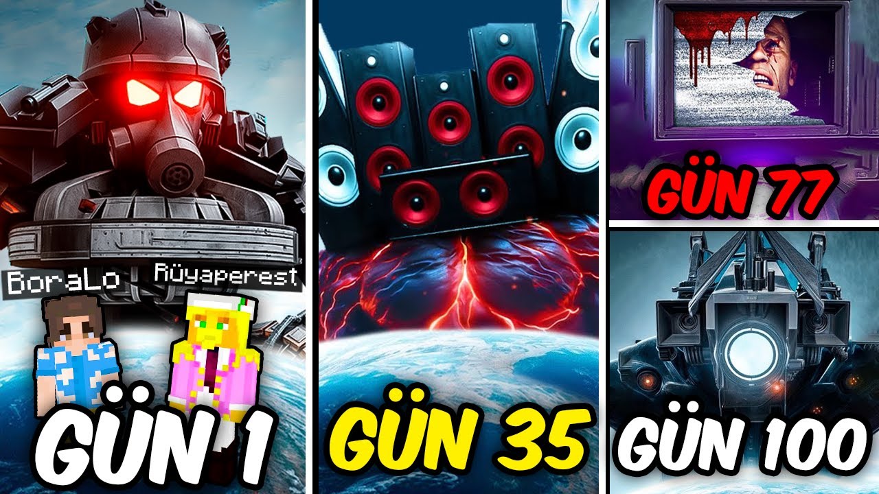 ASTRO , SPEAKER MAN , TV MAN , CAMERAMAN 100 GÜN GELİŞİMİ - w/ BoraLo , Rüyaperest