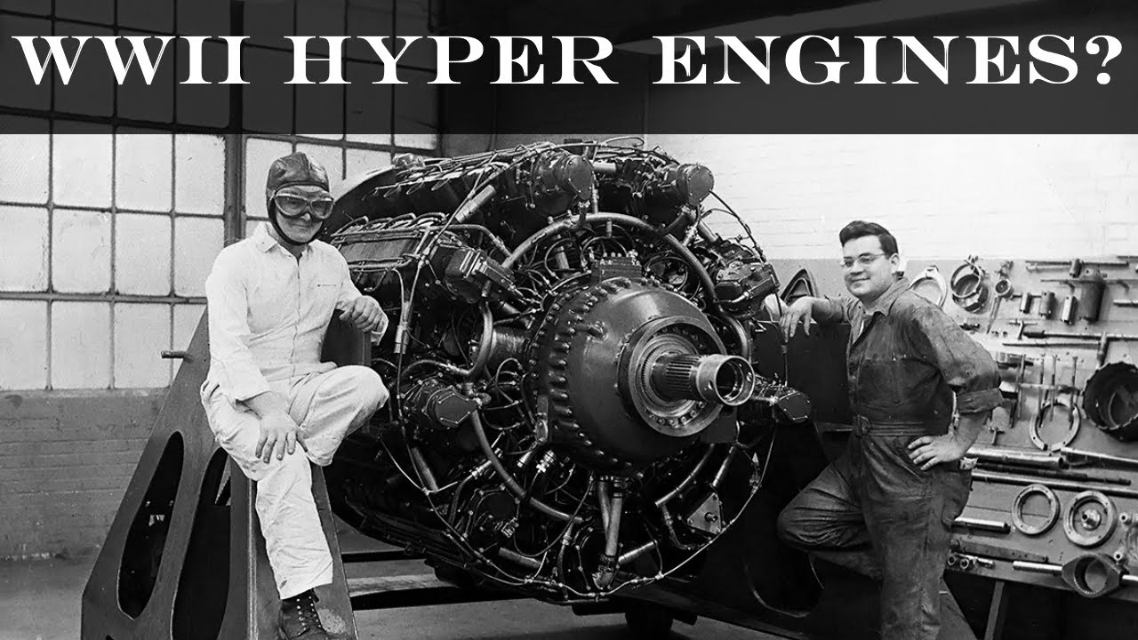 Забытые авиационные двигатели HYPER времен Второй мировой войны