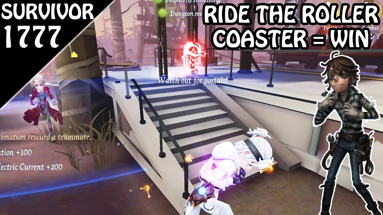 Capture The Roller Coaster Challenge - #IdentityV