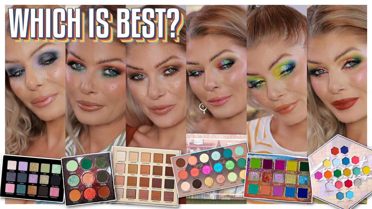 What's New In Indie Makeup | 6 PALETTES 6 LOOKS