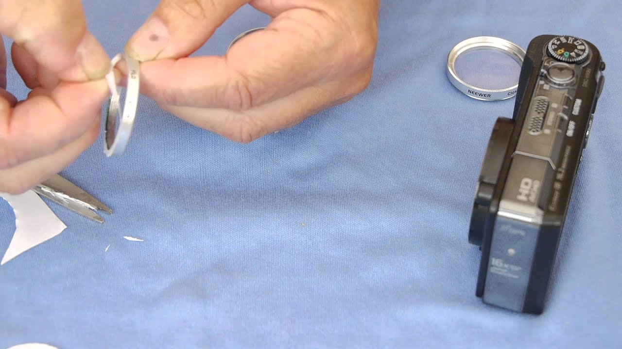 Fitting Filters to the Sony HX9v, HX10v, HX20v or HX30v