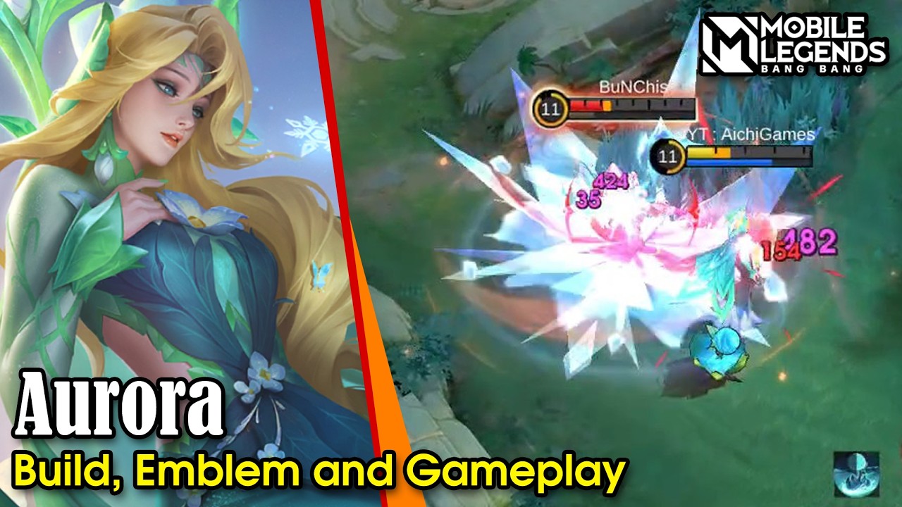 Улучшение характеристик Авроры — лучшая сборка на 2026 год | Mobile Legends — 40 сезон