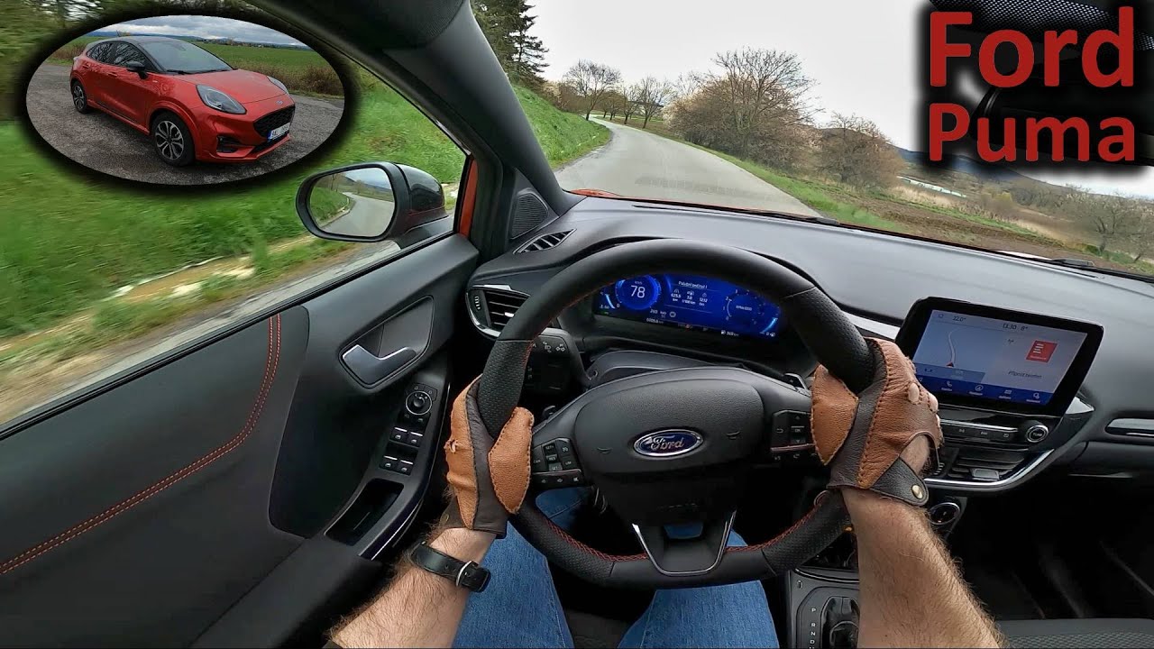 2023 Ford Puma 1.0 EcoBoost mHEV Powershift | POV driving