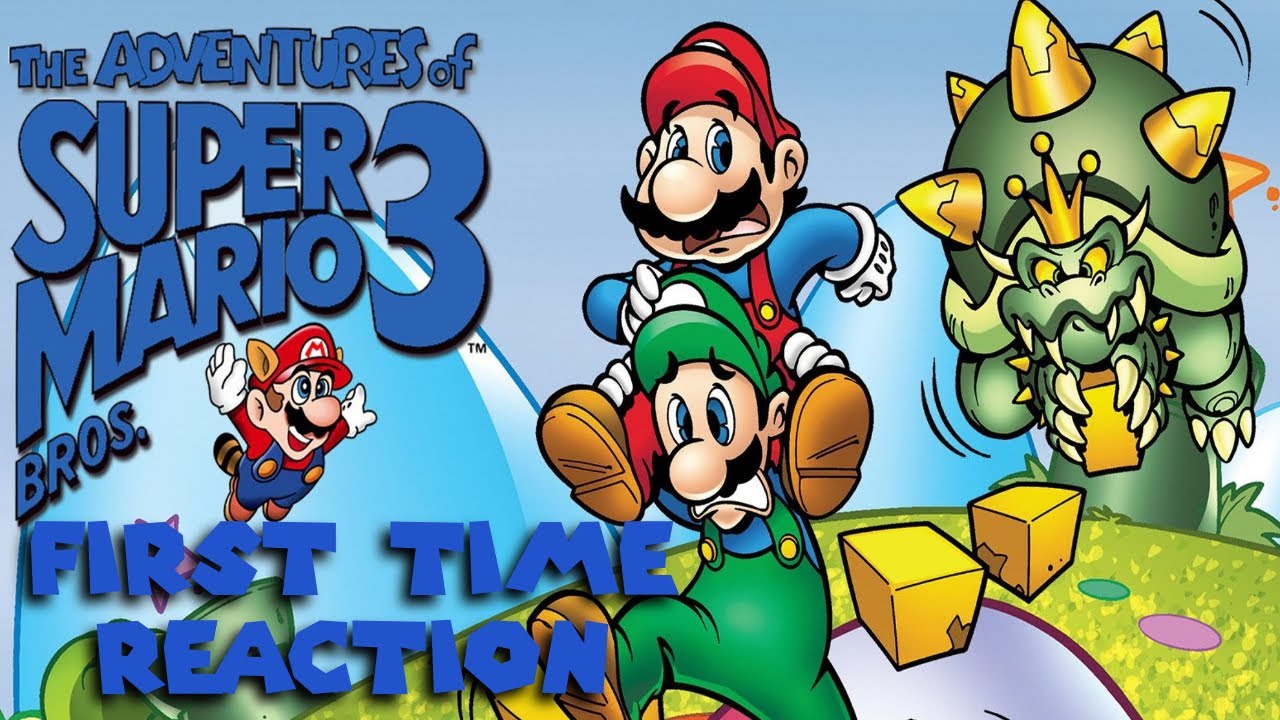 REACTING to THE ADVENTURES of SUPER MARIO BROS. 3 (1990)