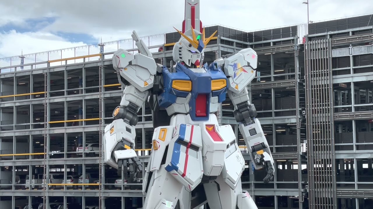 実物大ガンダム(動く!)を見に行ってみた❗️ららぽーと福岡店 (福岡県福岡市)