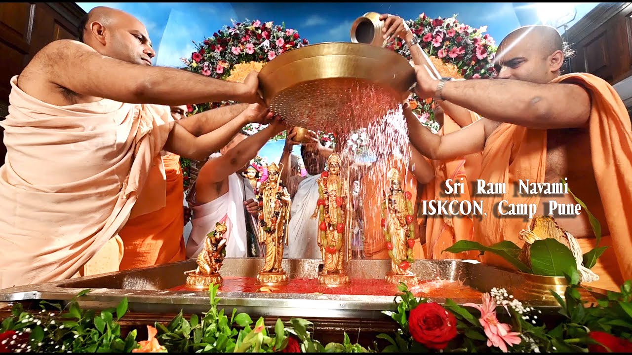 Shri Ram Navami 21 April 2021, ISKCON   Camp, Pune   4K