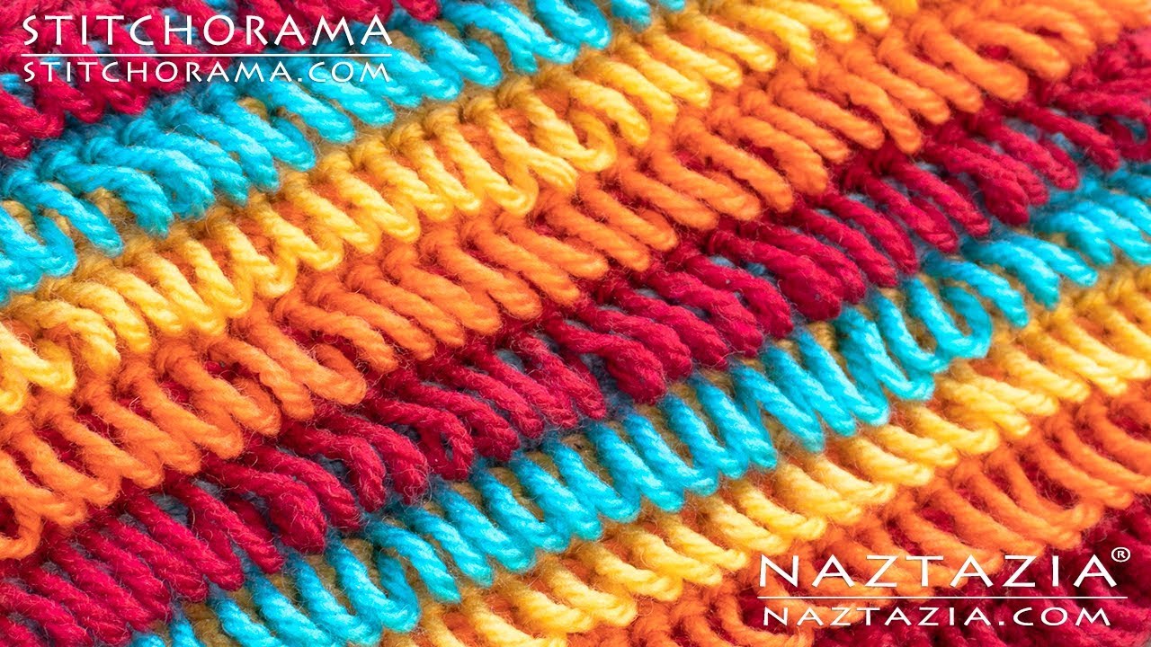 HOW to CROCHET LOOP STITCH - Stitchorama by Naztazia