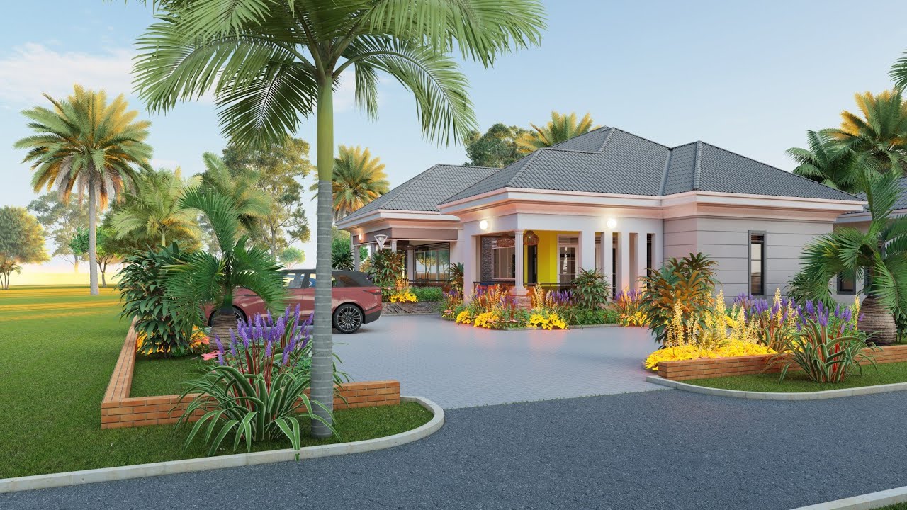 4 BEDROOM HOUSE DESIGN-02 #amazing #exteriordesign #home #housedesign#agotel3dhub#viralvideo