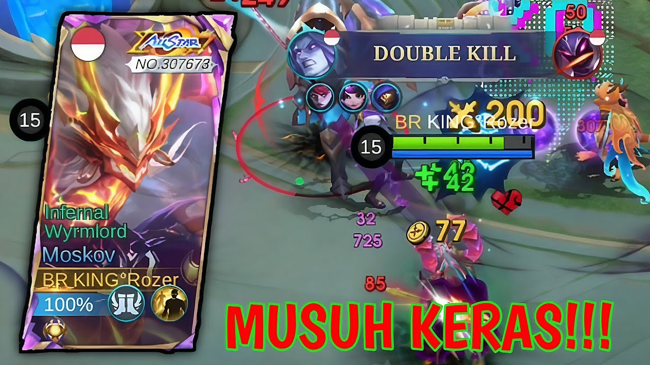 KENA LOCK HC TERUS GW SAMPAI MATI 8 KALI, TAPI MOSKOVKU TAK AKAN GENTAR, LATE GAME AUTO KITA BALIKIN