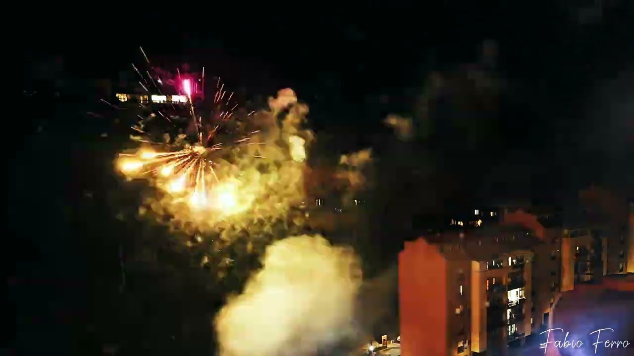 Giochi Pirotecnici in onore di Santa Maria Eustochia Smeralda Annunziata Alta