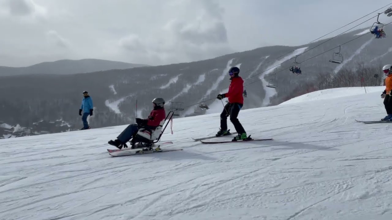 Tetra Ski at Stowe, Feb 14, 2022
