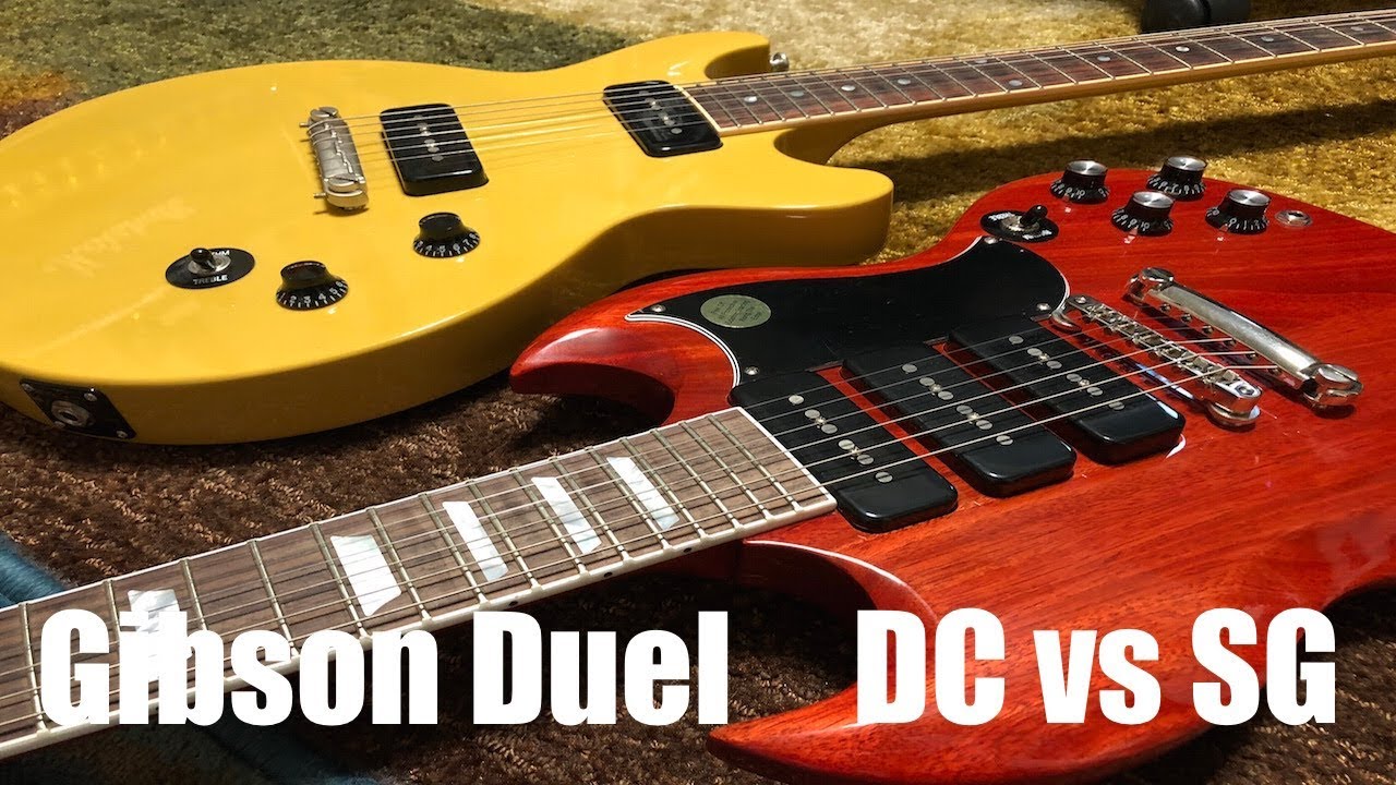 Gibson 2015 Les Paul Special Double Cut против 2018 Gary Clark Jr SG