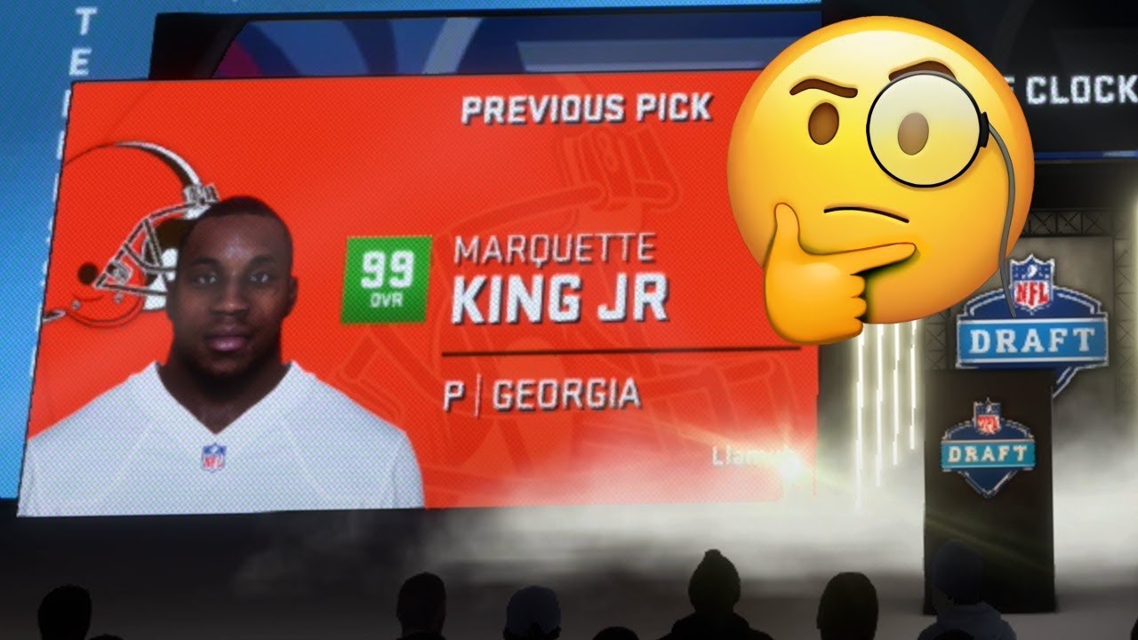 How High Would a 99 Overall Punter Be Drafted? Madden 19