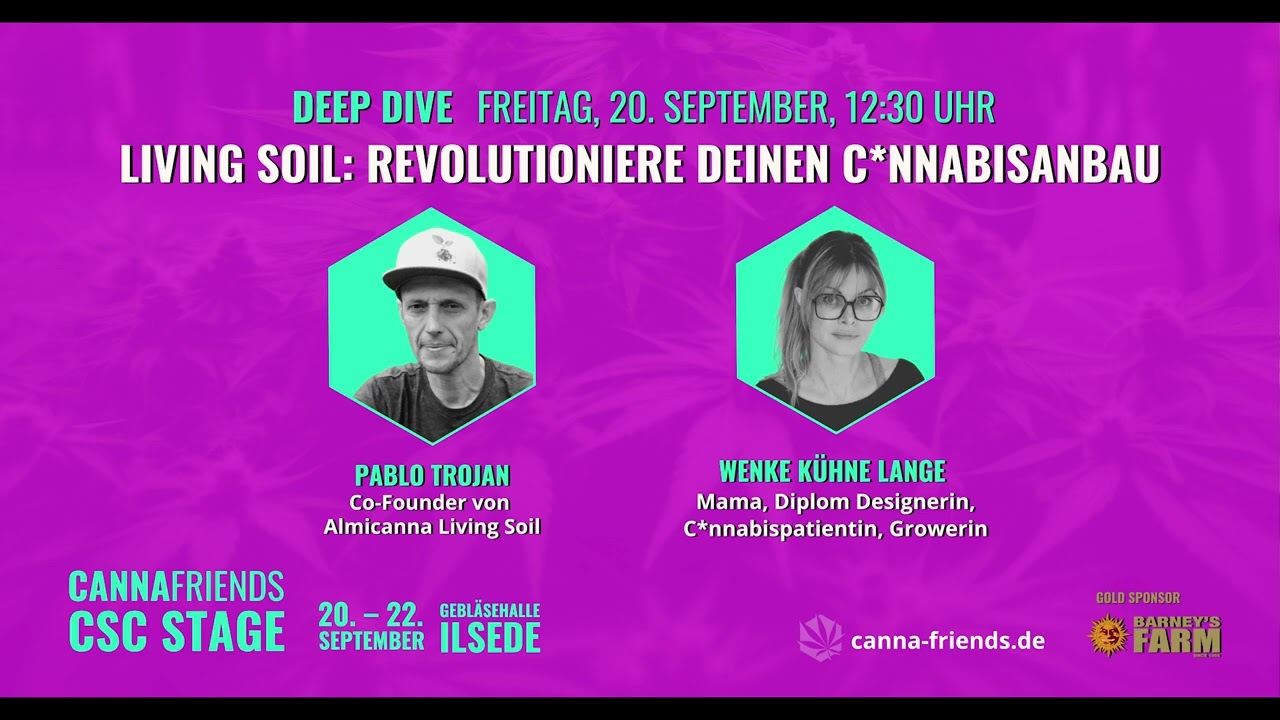🌱 Living Soil: Revolutioniere deinen Cannabisanbau für gesündere Pflanzen 🌿 #LivingSoil #GrowYourOwn