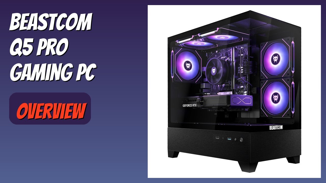 REVIEW (2026): BEASTCOM Q5 Pro Gaming PC. Features