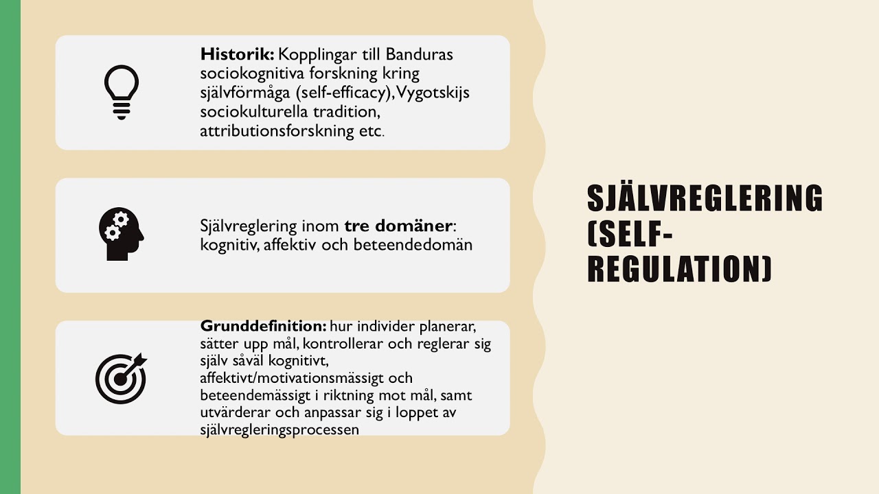 Självregleringsförmåga - Att utveckla förmågor på vetenskaplig grund klipp 2
