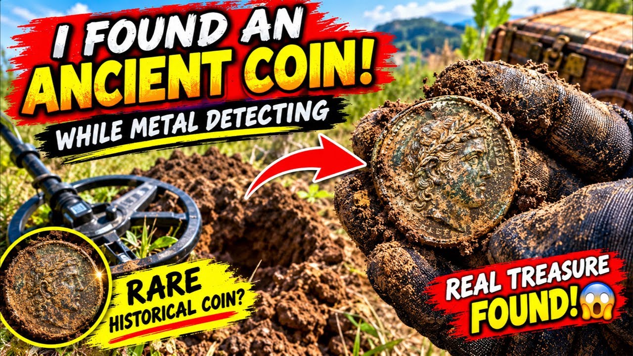 Found an Ancient Coin Buried Beneath the Ground! | Coin Hunting Adventure