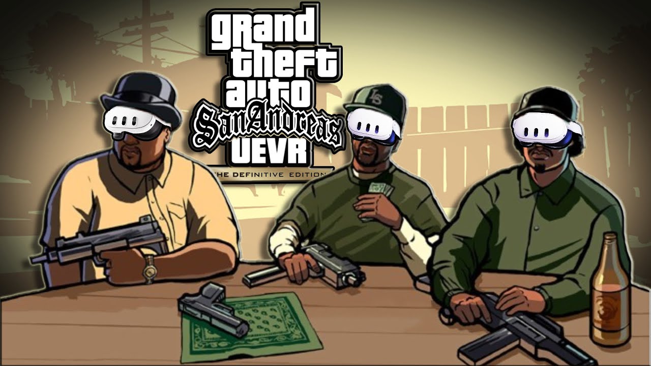 NEW GTA: San Andreas UEVR mod with motion controls, Gameplay & Tutorial
