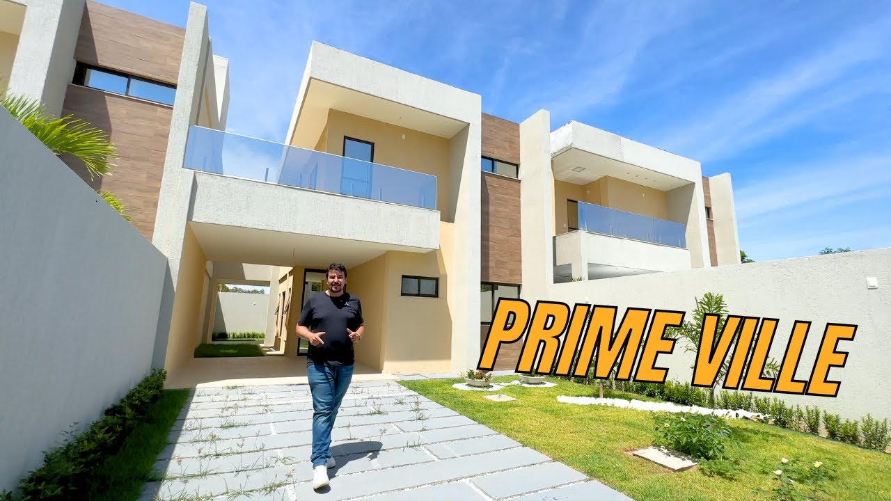 PRIME VILLE - CASAS DUPLEX EM RUA PRIVATIVA NO EUSEBIO CEARA
