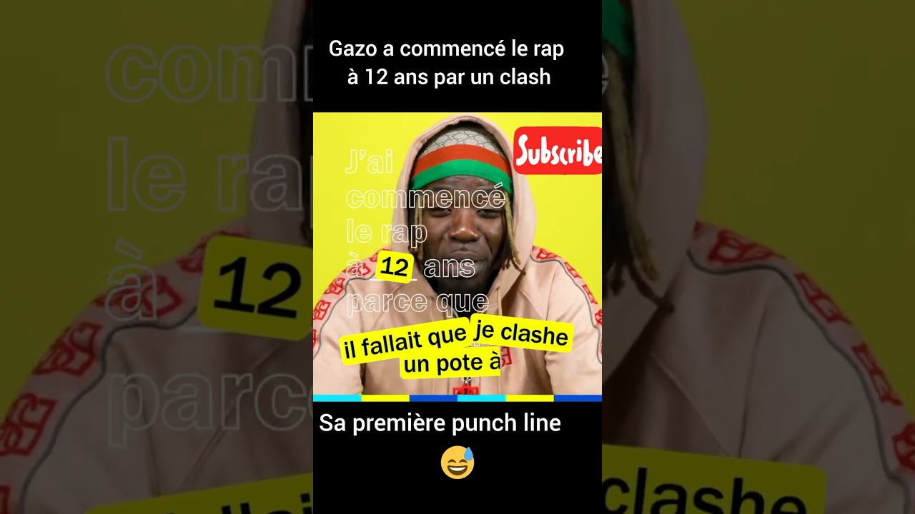 comment Gazo a commenc&eacute; le rap? (&agrave; 12ans)