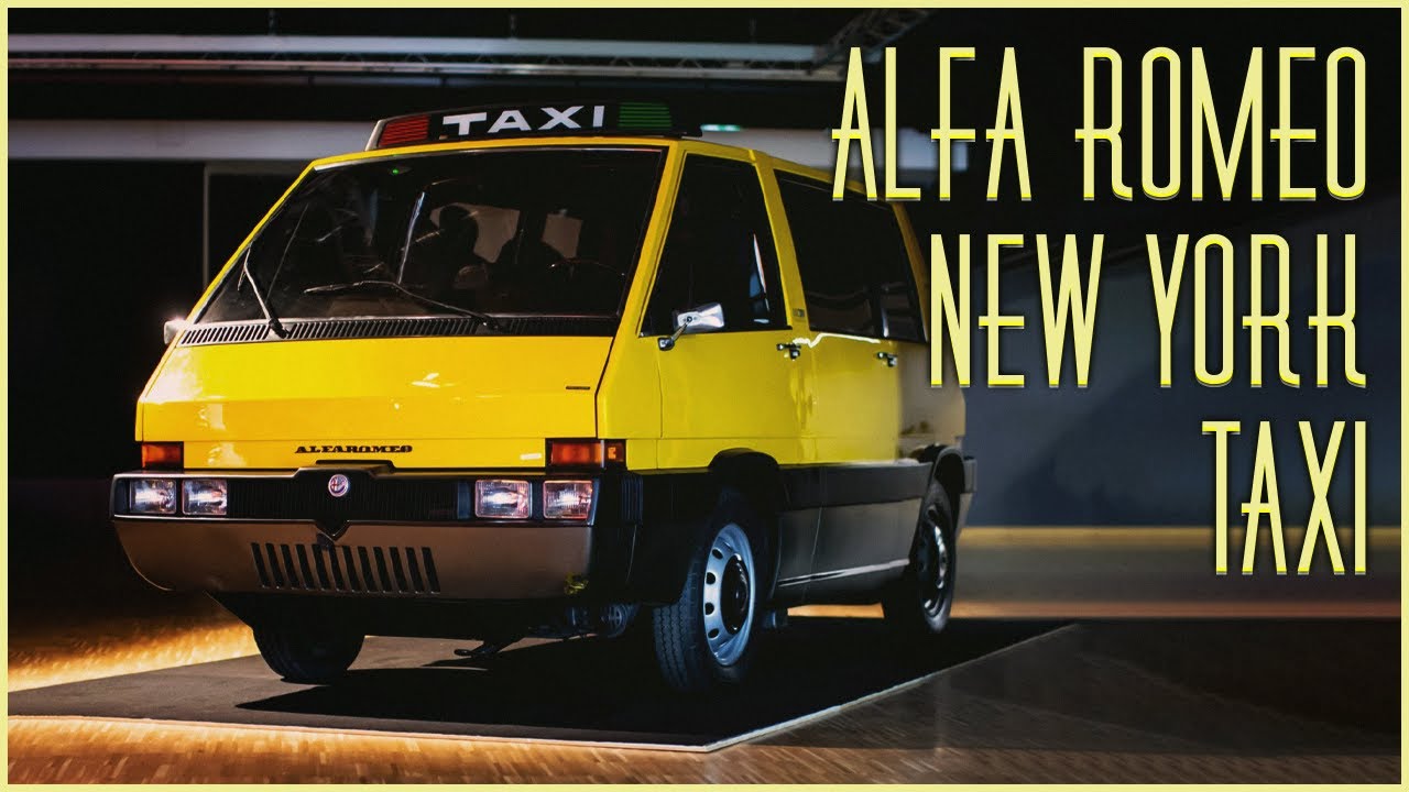 Alfa Romeo New York Taxi: A Concept Born of Art, Design, and a Bit of Magic