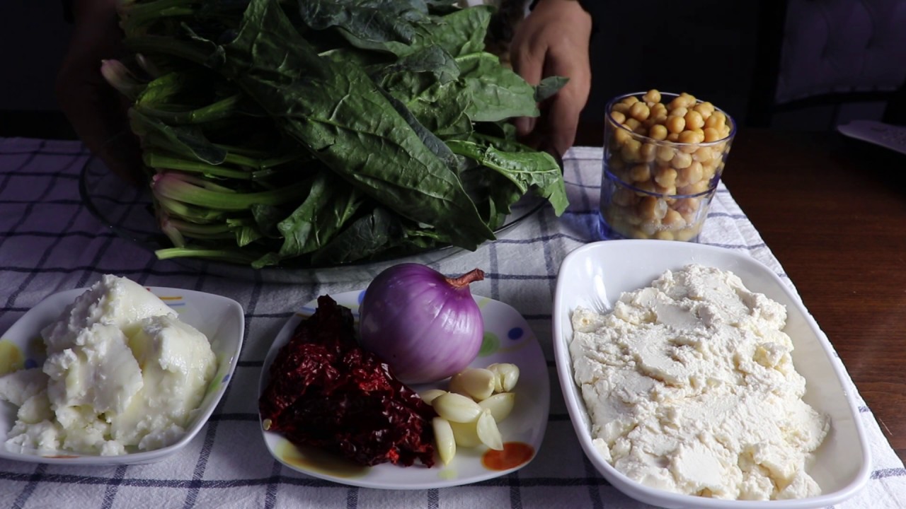 HATAY USULÜ TUZLU YOĞURTLU ISPANAKLI BORANİYE