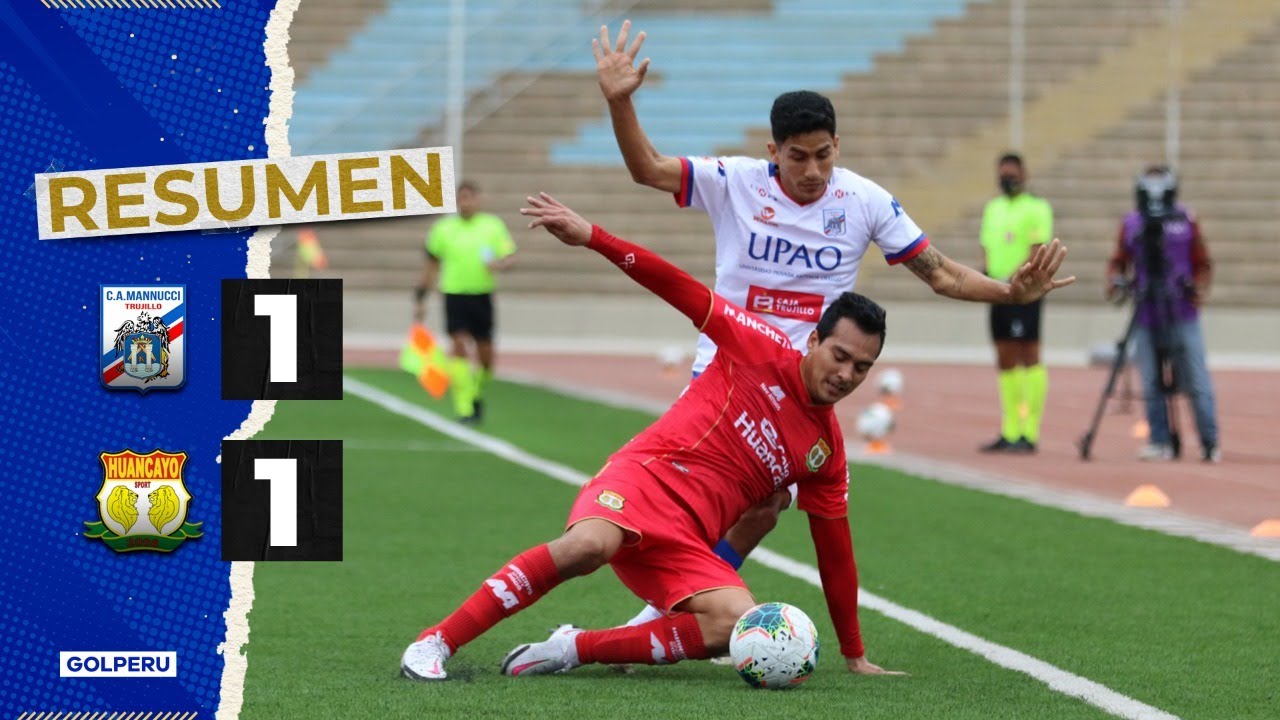 Resumen: Carlos A. Mannucci vs Sport Huancayo (1-1) #LIGA1BETSSONXGOLPERU