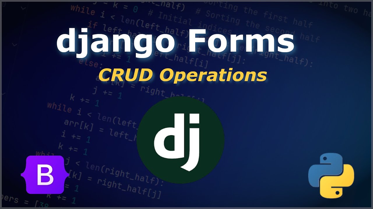 Формы Django | Формы модели базы данных | Учебное пособие по Django