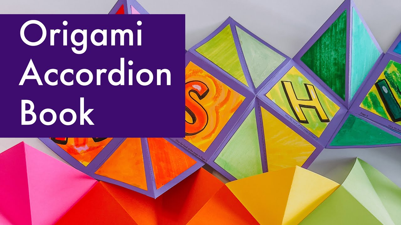 Origami Accordion Book Steps