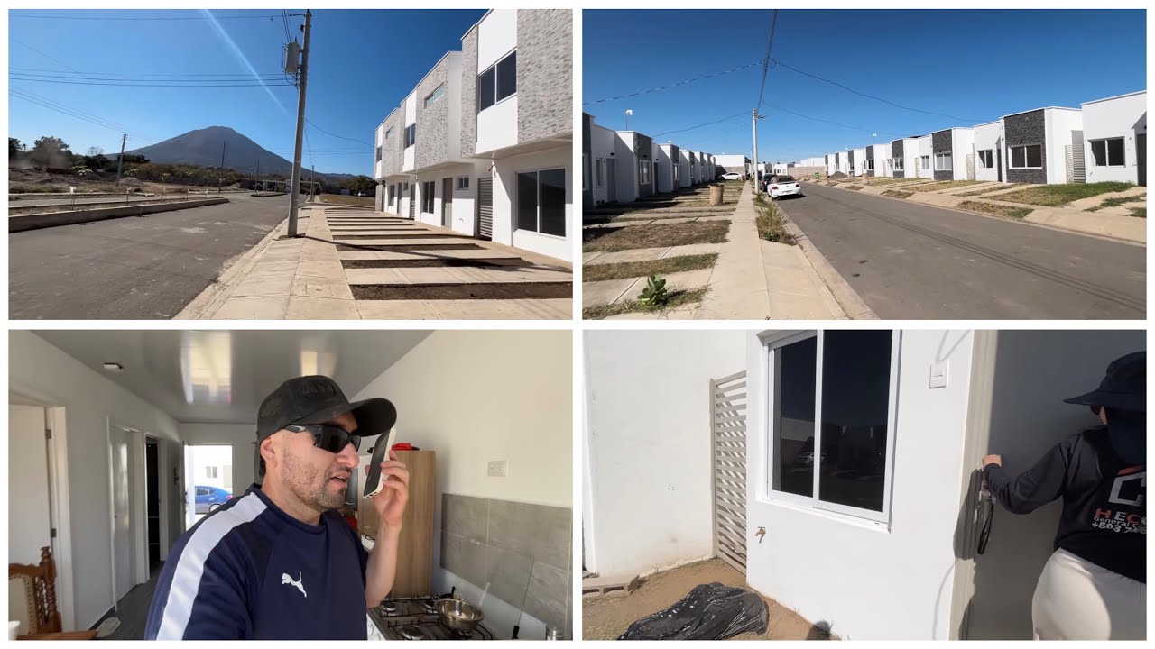 Casitas de foforo en El Salvador pero bonitas