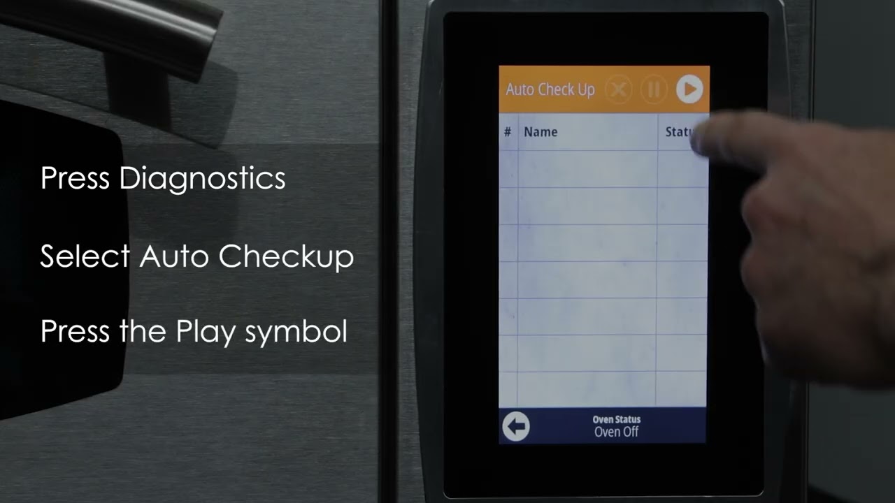 MiLO Control Panel - Diagnostics