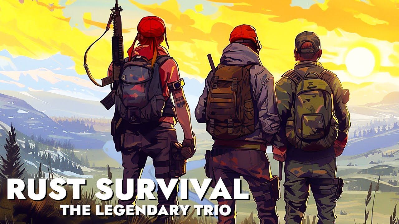 Clanging & Banging With This Trio In RUST Survival...
