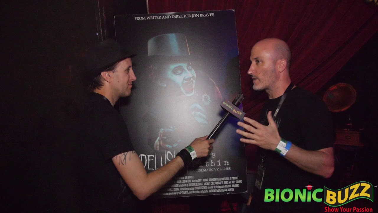 Jon Braver from Delusion Interview at Midsummer Scream 2018