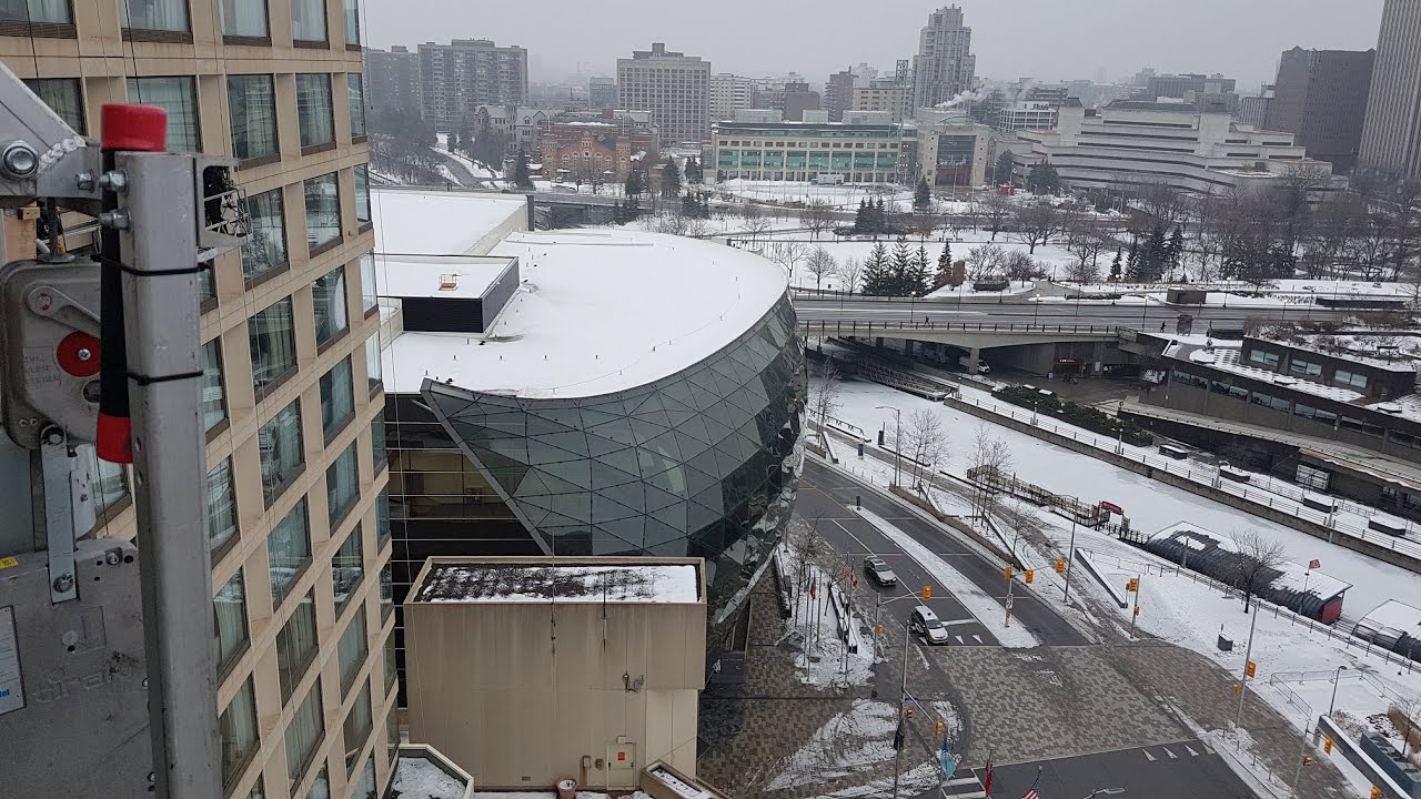Swing Stage Work Westin Hotel Ottawa January 2021