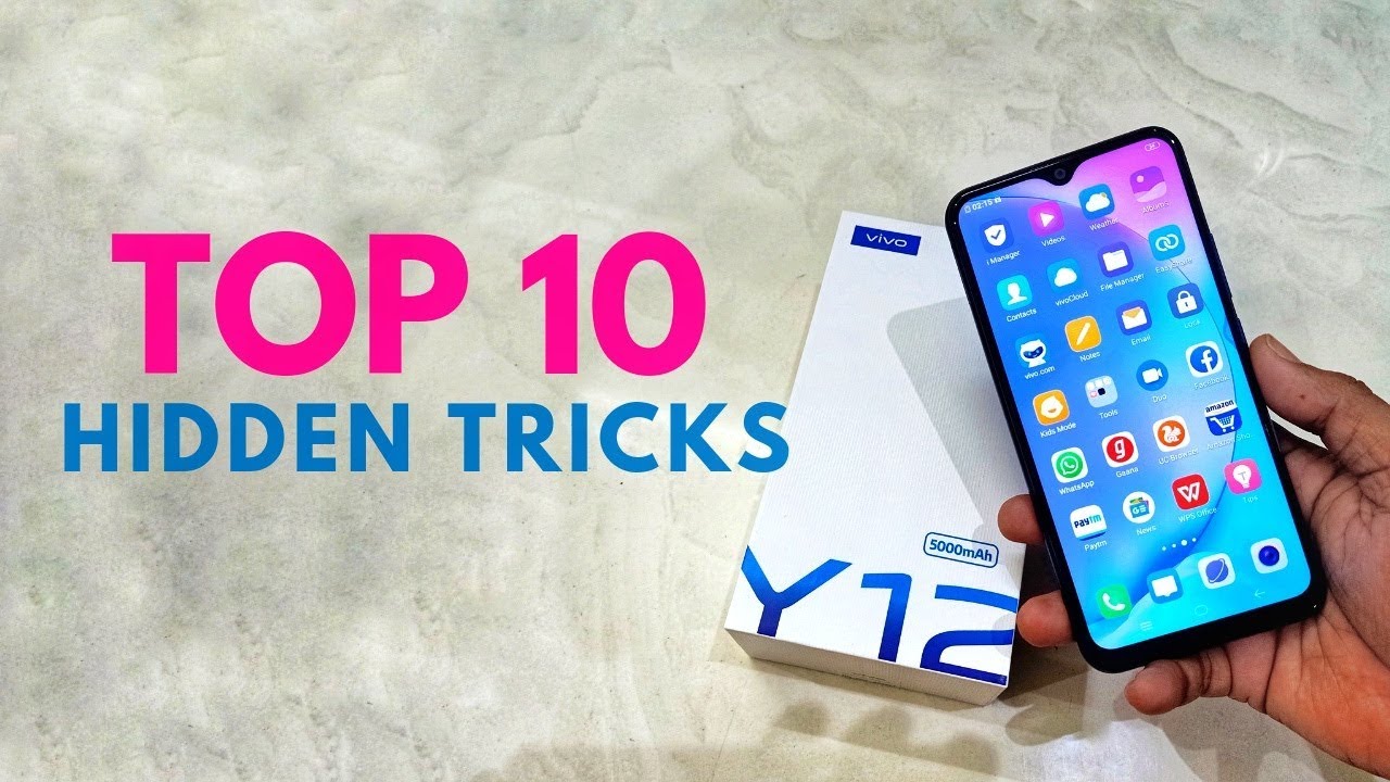 VIVO Y12 Top 10 hidden features Trick & Tips | Hindi