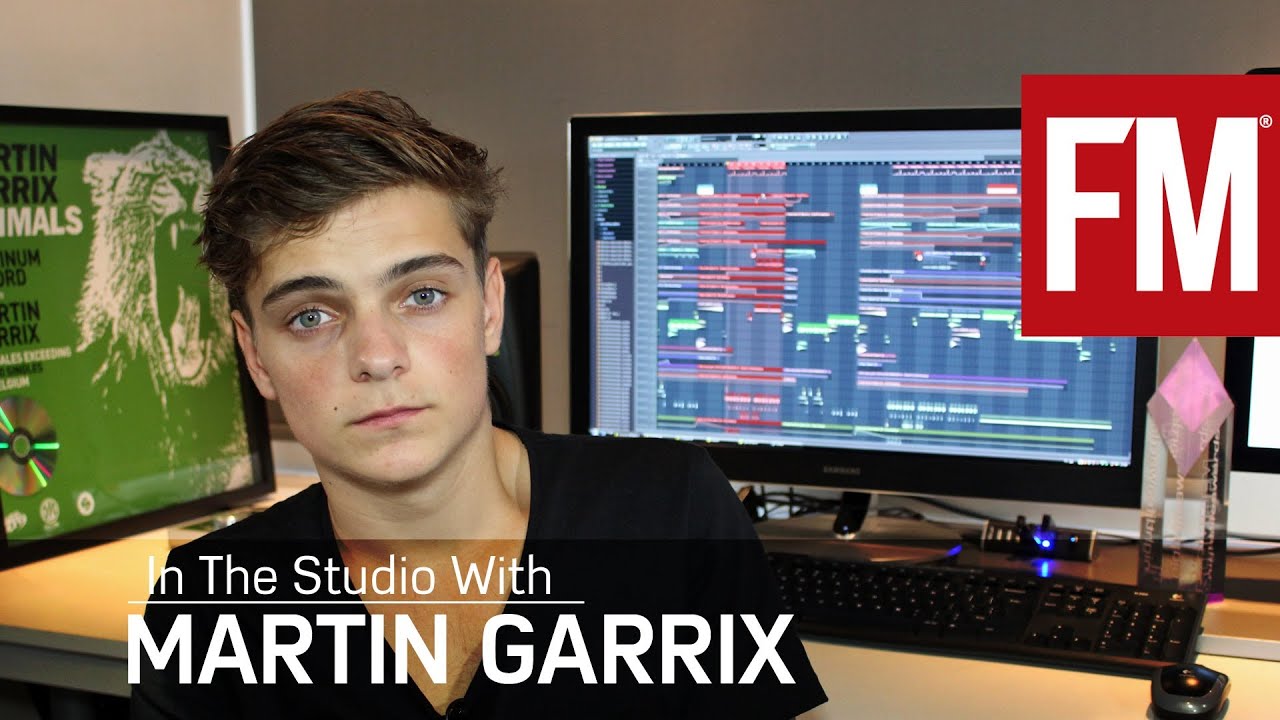 Martin Garrix In The Studio With Future Music