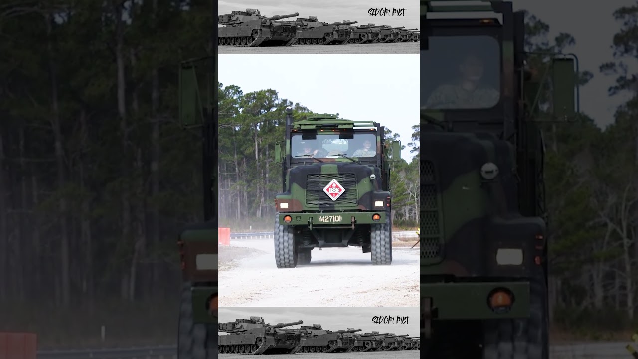 U.S. Marines Military Truck