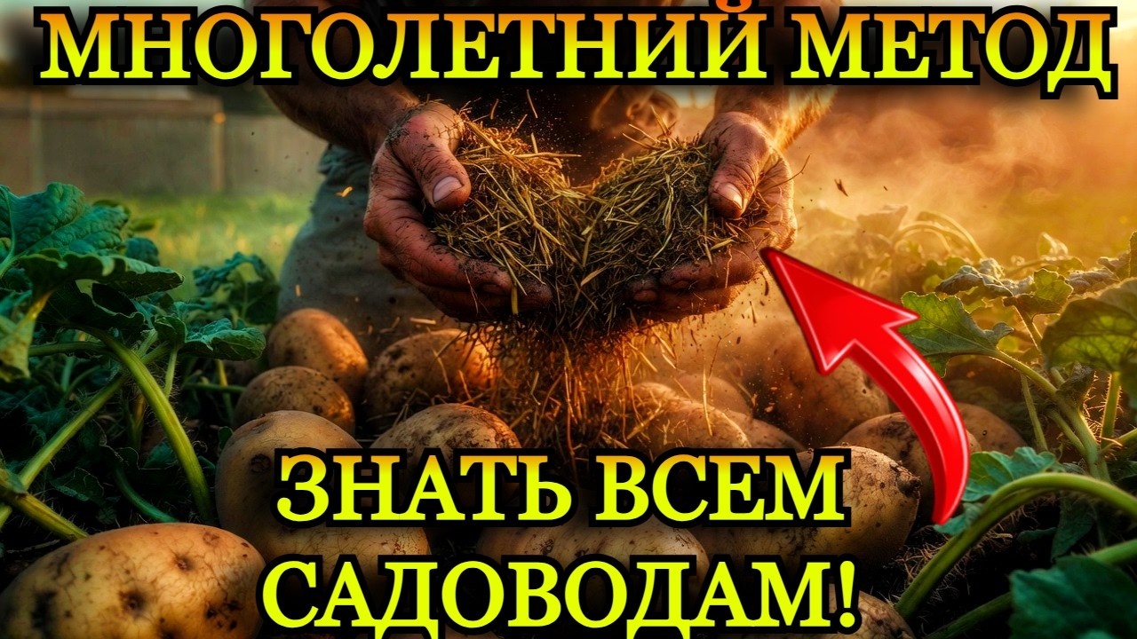 КАРТОФЕЛЬ БЕЗ КОПКИ: Почему Клубни Растут Над Землёй И Дают Урожай Больше Обычного