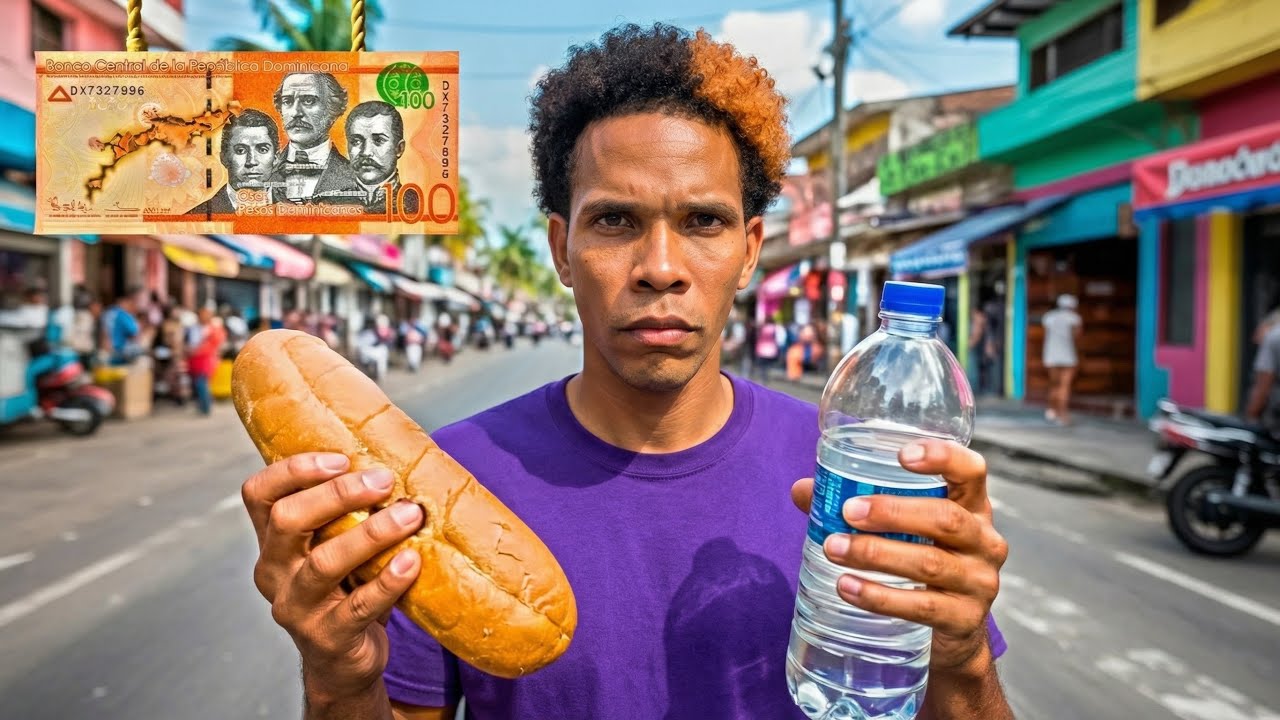SOBREVIVIENDO CON 100$ PESOS  POR 24HRS