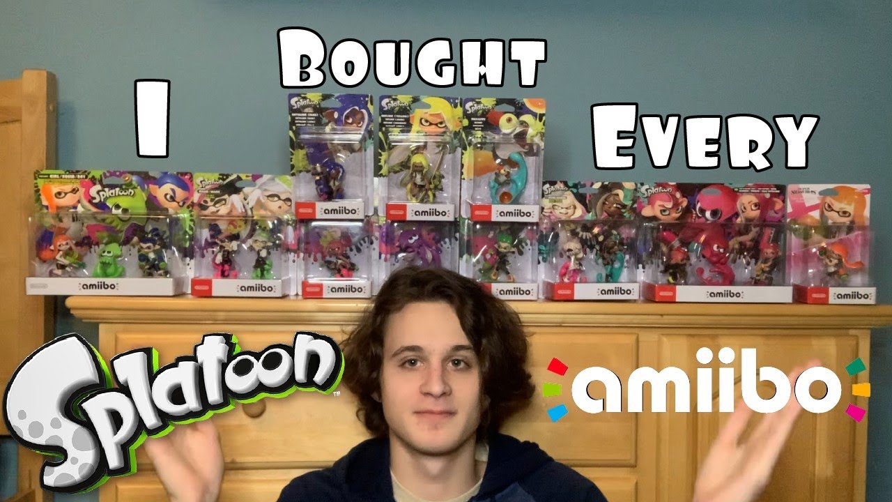 Я купил ВСЕ фигурки Amiibo из Splatoon