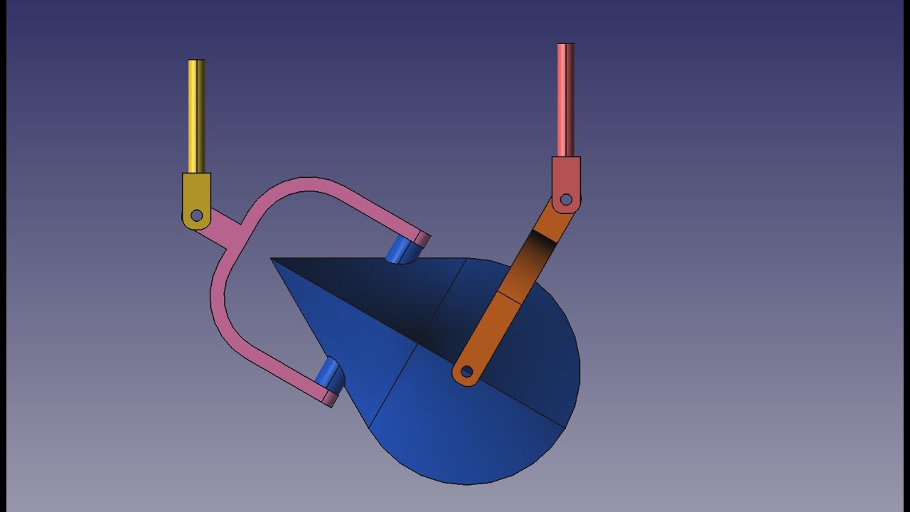 FREECAD #261 - Oloid 3D Mixer
