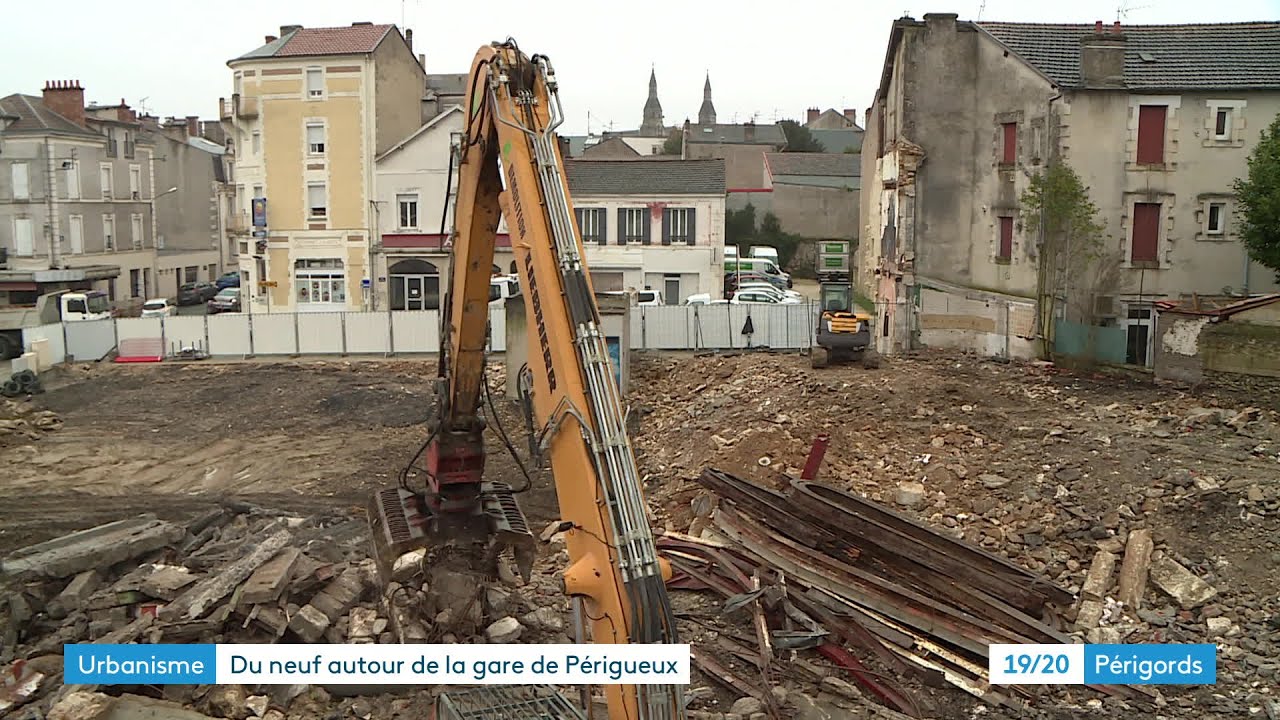 Le quartier de la gare de Périgueux à l'aube de sa renaissance