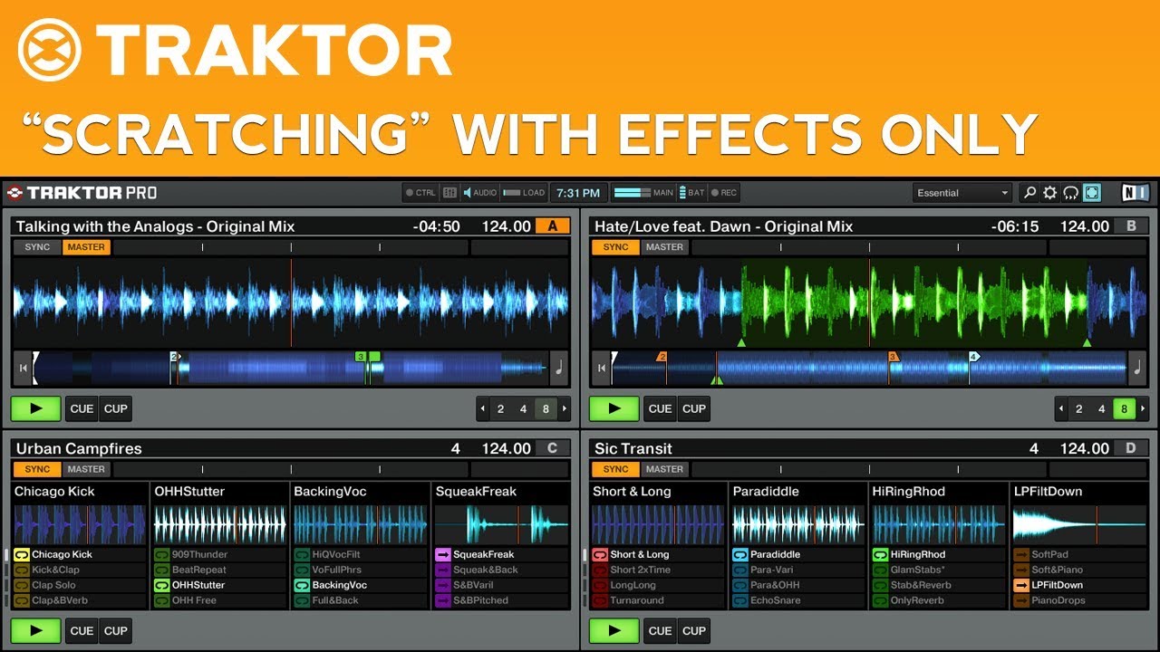 Traktor Pro 2 Tutorial: Scratching with the Gater Effect