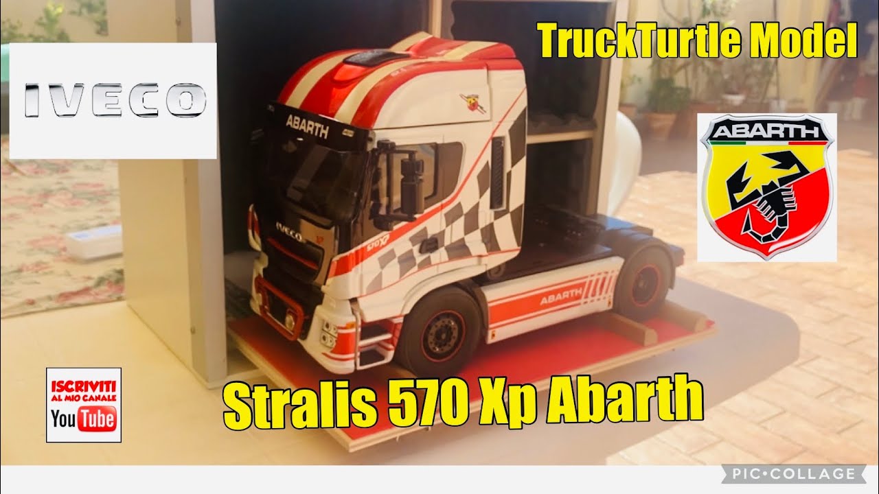 Tamiya Truck 1/14 ABARTH Iveco Stralis 570 Xp Limited Edition  01/10 Autocostruito