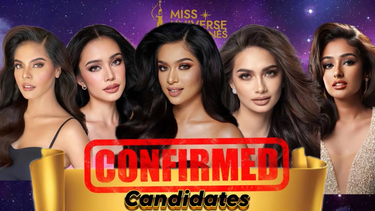 ALL CONFIRMED CANDIDATES for Miss Universe Philippines 2025