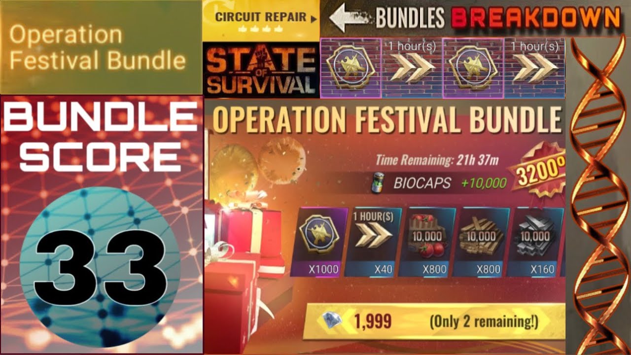 State of Survival | CIRCUIT REPAIR - Operation Festival Bundle